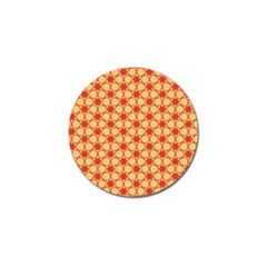 Cute Pretty Elegant Pattern Golf Ball Marker 10 Pack