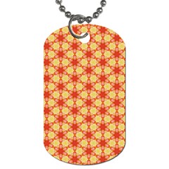 Cute Pretty Elegant Pattern Dog Tag (two-sided)  by GardenOfOphir