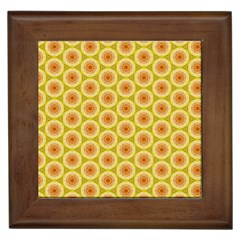 Cute Pretty Elegant Pattern Framed Ceramic Tile