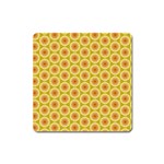 Cute Pretty Elegant Pattern Magnet (Square) Front