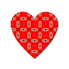 Cute Pretty Elegant Pattern Magnet (heart)