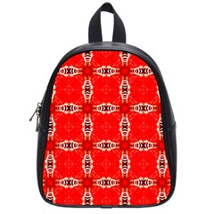 Cute Pretty Elegant Pattern School Bag (small)