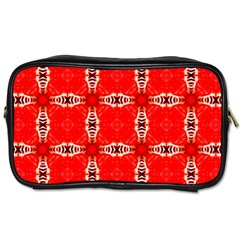 Cute Pretty Elegant Pattern Travel Toiletry Bag (two Sides)