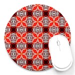 Cute Pretty Elegant Pattern 8  Mouse Pad (Round) Front