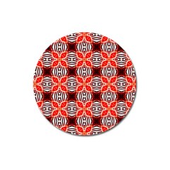 Cute Pretty Elegant Pattern Magnet 3  (round) by GardenOfOphir