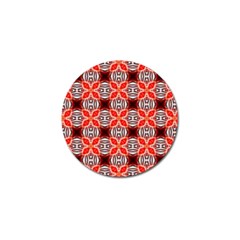 Cute Pretty Elegant Pattern Golf Ball Marker 10 Pack