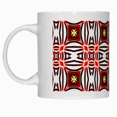 Cute Pretty Elegant Pattern White Coffee Mug