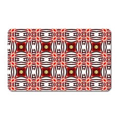 Cute Pretty Elegant Pattern Magnet (rectangular)