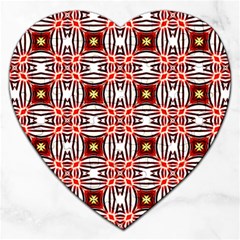 Cute Pretty Elegant Pattern Jigsaw Puzzle (heart)