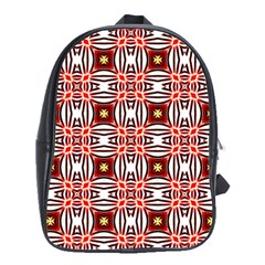 Cute Pretty Elegant Pattern School Bag (large)