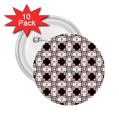 Cute Pretty Elegant Pattern 2 25  Button (10 Pack)