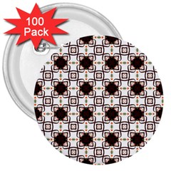 Cute Pretty Elegant Pattern 3  Button (100 Pack) by GardenOfOphir