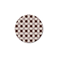 Cute Pretty Elegant Pattern Golf Ball Marker by GardenOfOphir