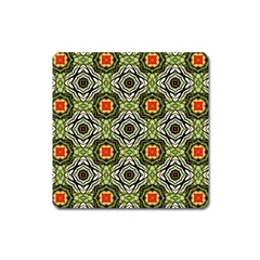 Cute Pretty Elegant Pattern Magnet (square)