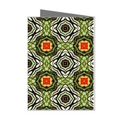 Cute Pretty Elegant Pattern Mini Greeting Card (8 Pack)