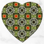 Cute Pretty Elegant Pattern Jigsaw Puzzle (Heart) Front