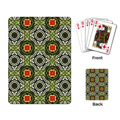 Cute Pretty Elegant Pattern Playing Cards Single Design by GardenOfOphir