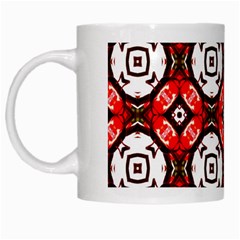 Cute Pretty Elegant Pattern White Coffee Mug