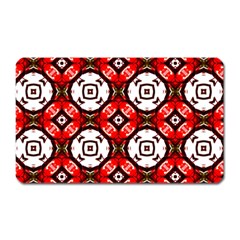 Cute Pretty Elegant Pattern Magnet (rectangular) by GardenOfOphir