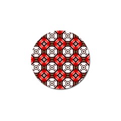 Cute Pretty Elegant Pattern Golf Ball Marker 10 Pack