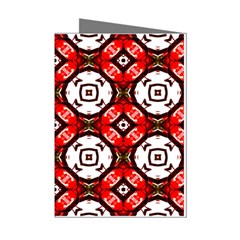 Cute Pretty Elegant Pattern Mini Greeting Card (8 Pack)