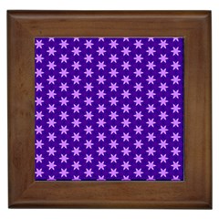 Cute Pretty Elegant Pattern Framed Ceramic Tile