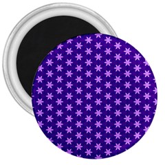 Cute Pretty Elegant Pattern 3  Button Magnet