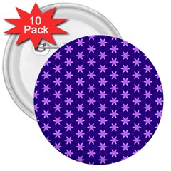 Cute Pretty Elegant Pattern 3  Button (10 Pack)