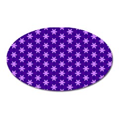 Cute Pretty Elegant Pattern Magnet (oval)