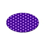 Cute Pretty Elegant Pattern Sticker 100 Pack (Oval) Front