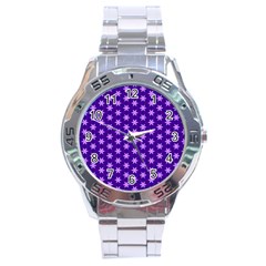 Cute Pretty Elegant Pattern Stainless Steel Watch