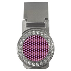 Cute Pretty Elegant Pattern Money Clip (cz)