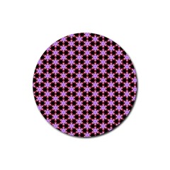 Cute Pretty Elegant Pattern Drink Coaster (round) by GardenOfOphir