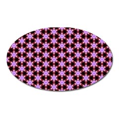 Cute Pretty Elegant Pattern Magnet (oval)