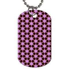 Cute Pretty Elegant Pattern Dog Tag (one Sided)