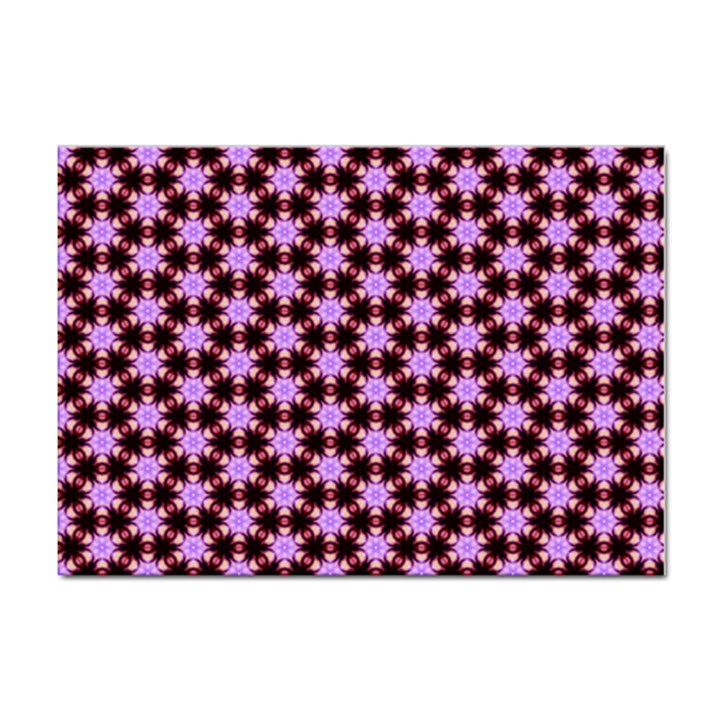 Cute Pretty Elegant Pattern A4 Sticker 100 Pack