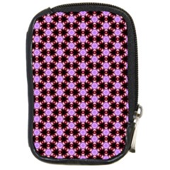 Cute Pretty Elegant Pattern Compact Camera Leather Case