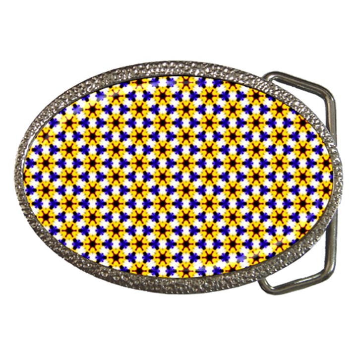 Cute Pretty Elegant Pattern Belt Buckle (Oval)