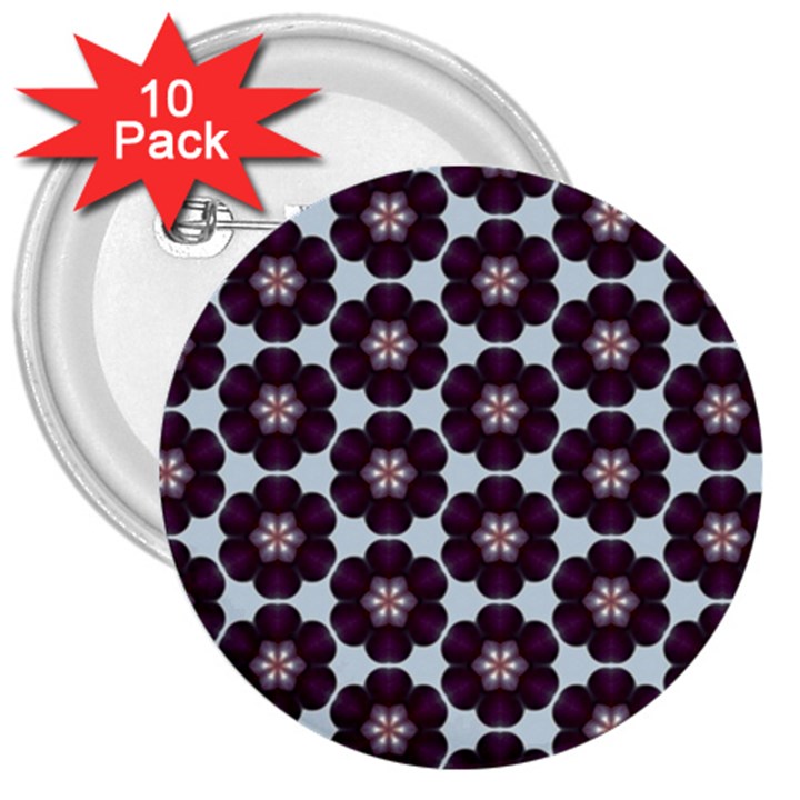 Cute Pretty Elegant Pattern 3  Button (10 pack)