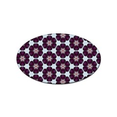 Cute Pretty Elegant Pattern Sticker (oval)