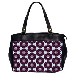 Cute Pretty Elegant Pattern Oversize Office Handbag (two Sides)