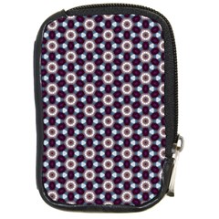 Cute Pretty Elegant Pattern Compact Camera Leather Case by GardenOfOphir