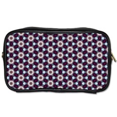 Cute Pretty Elegant Pattern Travel Toiletry Bag (one Side) by GardenOfOphir