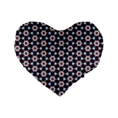 Cute Pretty Elegant Pattern 16  Premium Heart Shape Cushion  by GardenOfOphir