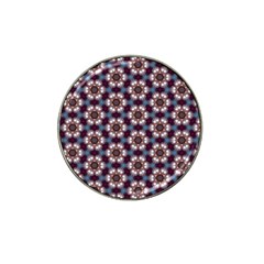 Cute Pretty Elegant Pattern Golf Ball Marker 4 Pack (for Hat Clip)