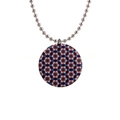 Cute Pretty Elegant Pattern Button Necklace