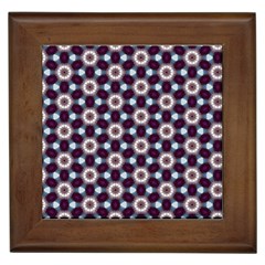 Cute Pretty Elegant Pattern Framed Ceramic Tile