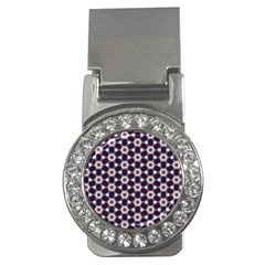 Cute Pretty Elegant Pattern Money Clip (cz)