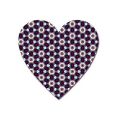 Cute Pretty Elegant Pattern Magnet (heart) by GardenOfOphir