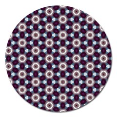 Cute Pretty Elegant Pattern Magnet 5  (round) by GardenOfOphir